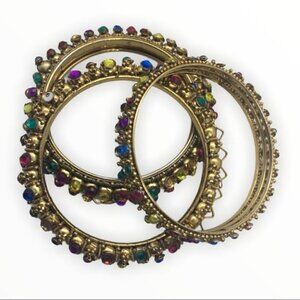 Set of 3 Kids jewelled  Bangles